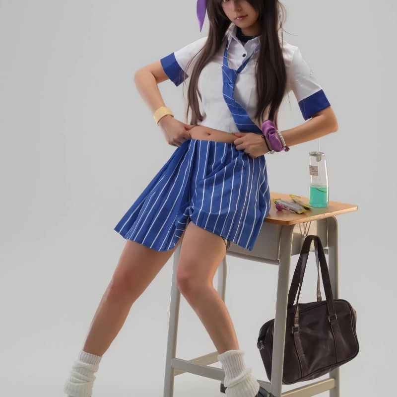 Womens Blazer - Fantasia de Cosplay Naga, Uniforme JK,