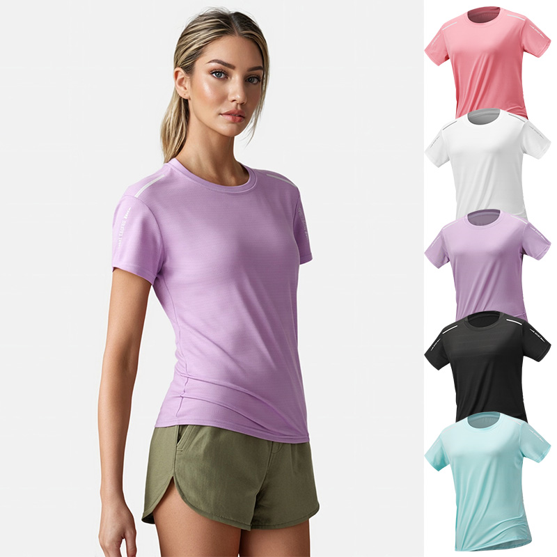 Silk Blouse - Camiseta de Corrida Feminina de Secagem