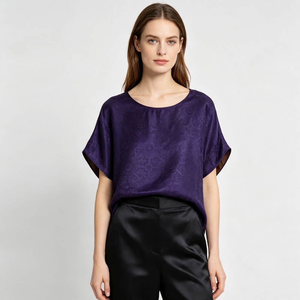 Camiseta Casual de Verão para  - Silk Blouse avaliação e preço