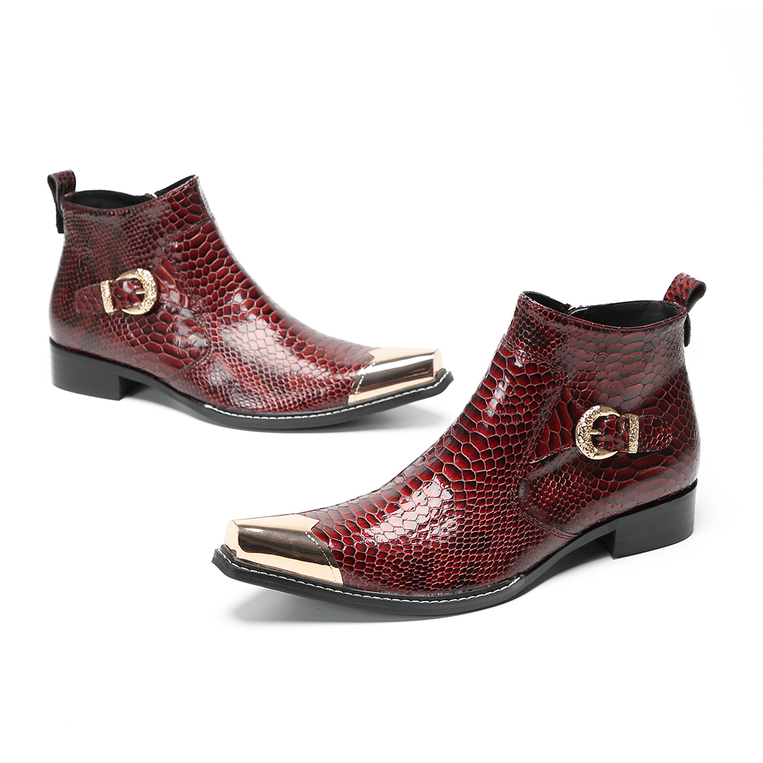 Botas de cano curto masculinas - Formal Dress avaliação e preço