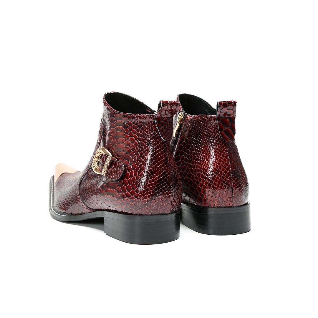 Botas de cano curto masculinas - Formal Dress avaliação e preço