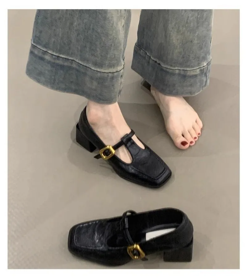 Sapatos Mary Jane femininos co - Womens Heels avaliação e preço