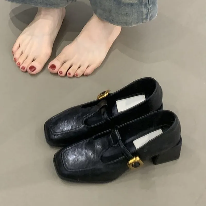 Sapatos Mary Jane femininos co - Womens Heels avaliação e preço