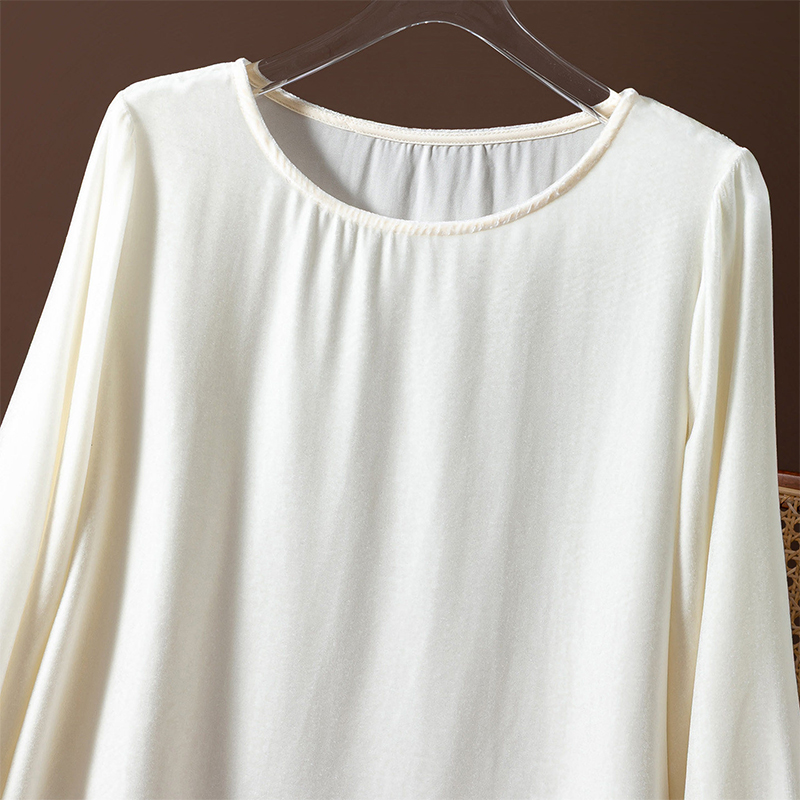 Blusa feminina de seda 100% co - Silk Blouse avaliação e preço
