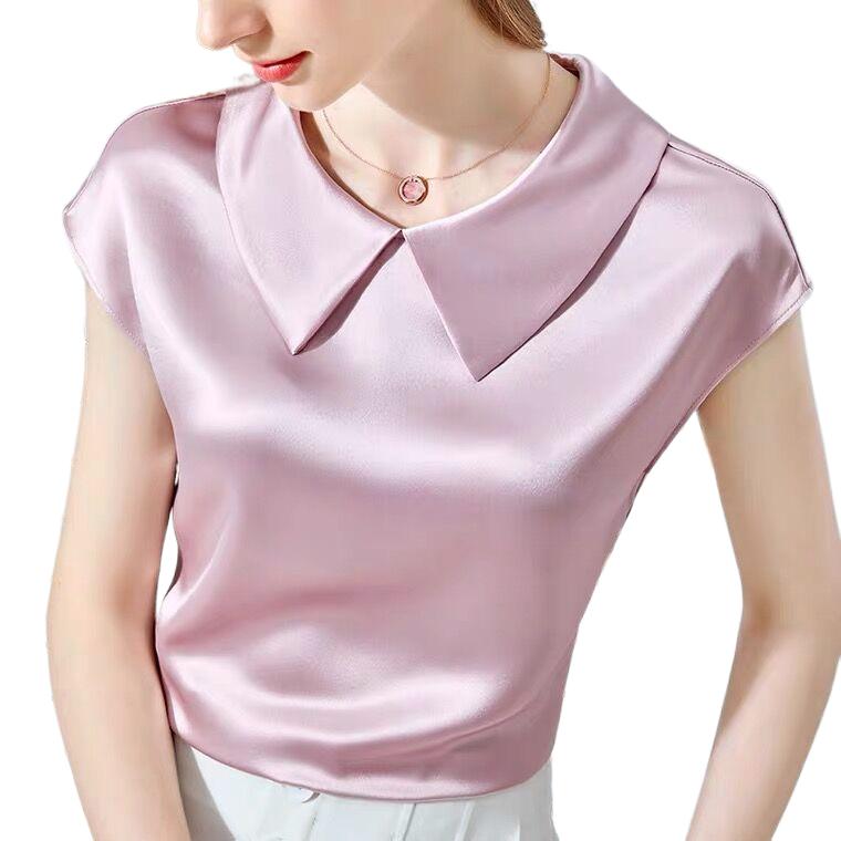 Camisas Femininas Elegantes de - Silk Blouse avaliação e preço