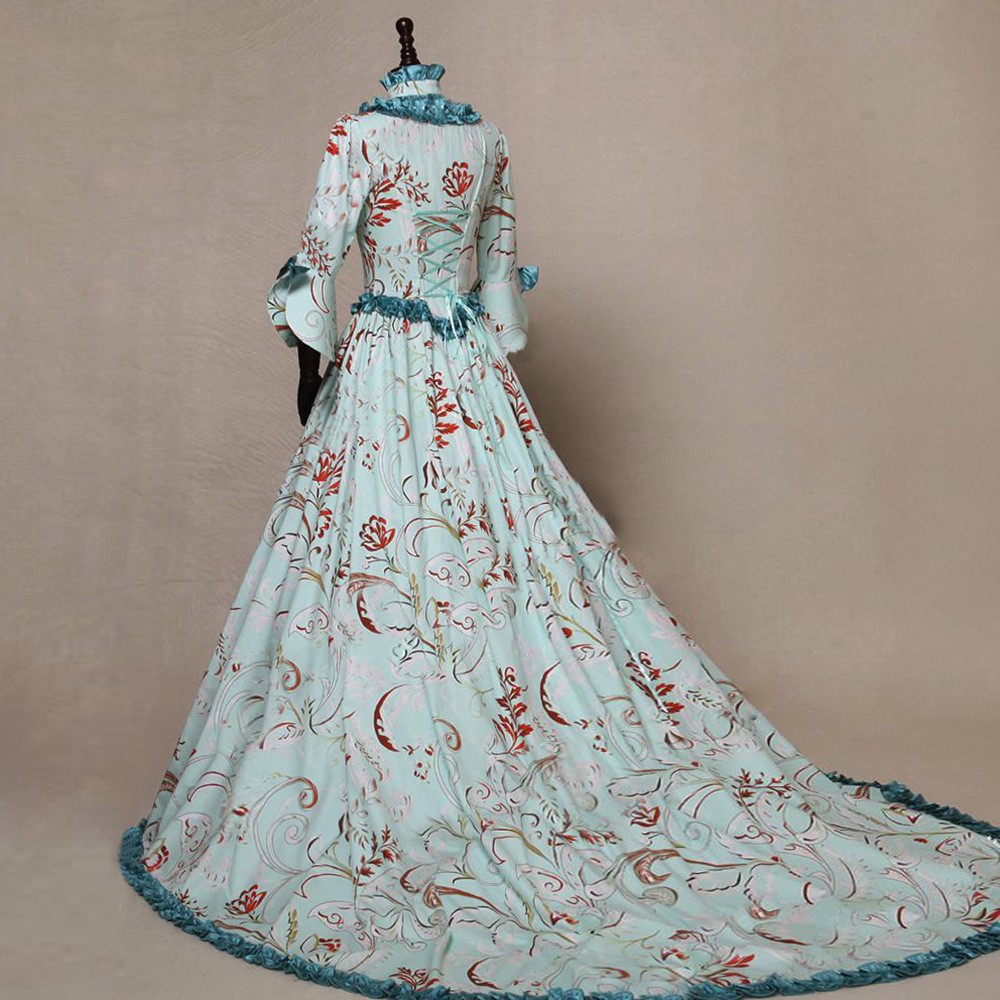 Vestido Maxi Vintage Estampado - Evening Gown avaliação e preço